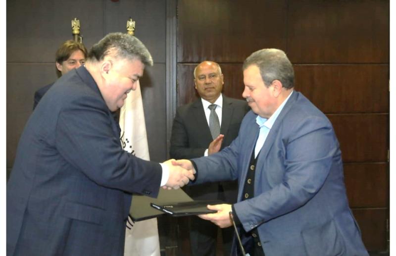 وزير النقل يشهد توقيع اتفاقية لإصلاح وصيانة عربات القطارات الروسية بورش أبو زعبل