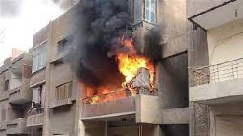ننشر تحريات الأمن في واقعة  حريق شقة سكنية بأوسيم