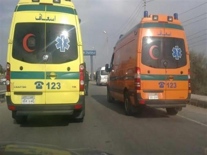 إصابة 14 سيدة في حادث تصادم سيارتين بأبو سلطان بالإسماعيلية