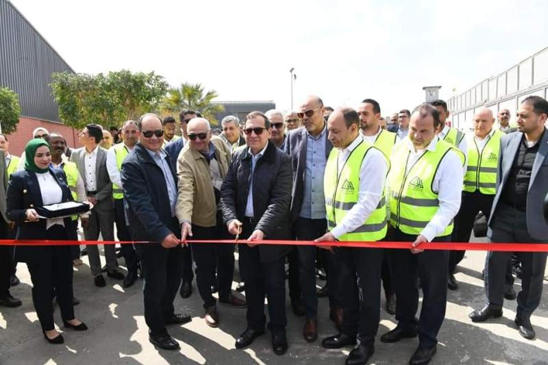 وزير البترول يفتتح مشروع تطوير الورش والمخازن الرئيسية لشركة غاز مصر بمنطقة أبورواش