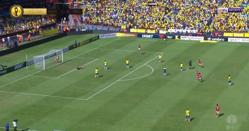 محمد شريف يسجل هدف التعادل للأهلي أمام صن داونز في دوري أبطال أفريقيا