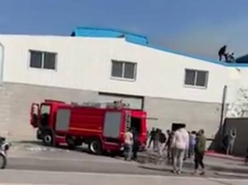 السيطرة على حريق مصنع أعلاف في المنوفية