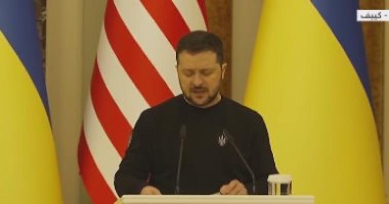 الرئيس الاوكراني زيلنسكي