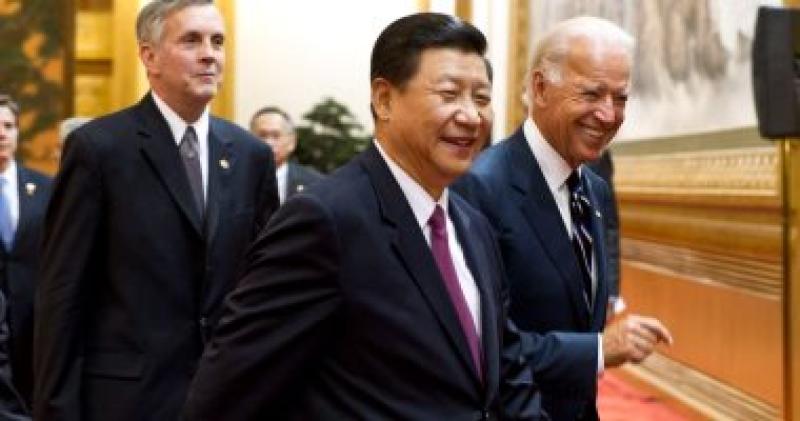 الرئيس بايدن مع الزعيم الصيني