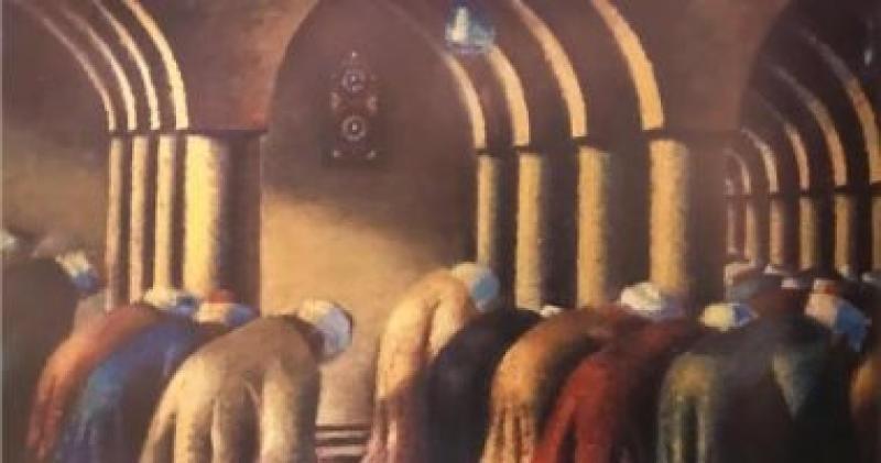 كيف أبدع  الفنان محمود سعيد عام 1934 في  لوحة الصلاة.. الحكايه