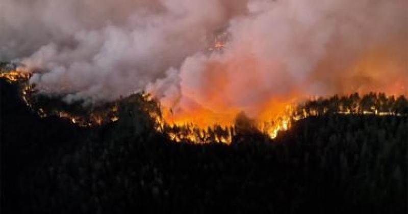 استمرار حرائق الغابات في اسبانيا