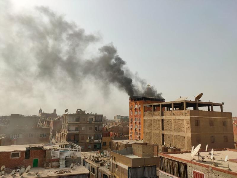 حريق كنيسة العذراء والأنبا إبرام