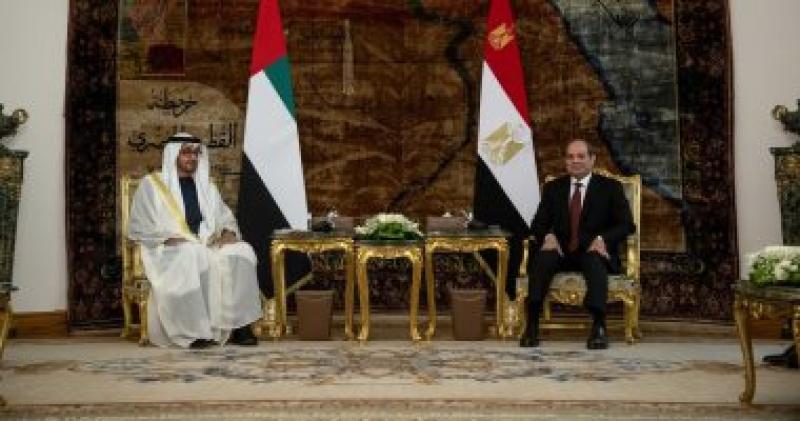 محادثات مصرية اماراتية بالقاهرة