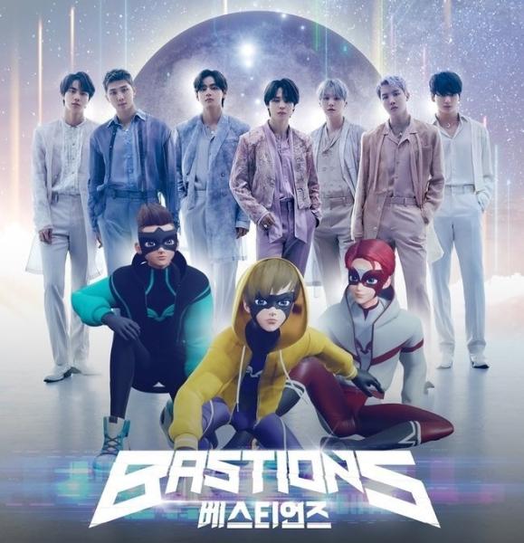 فرقة BTS تستعد لإطلاق أغنية لسلسلة الرسوم المتحركة Bastions في مايو