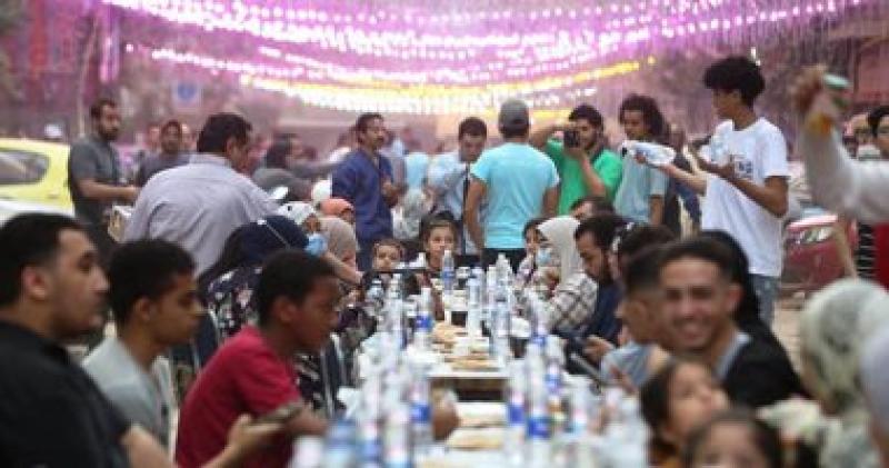 مائدة افطار شارع فيصل بمحافظة الجيزة