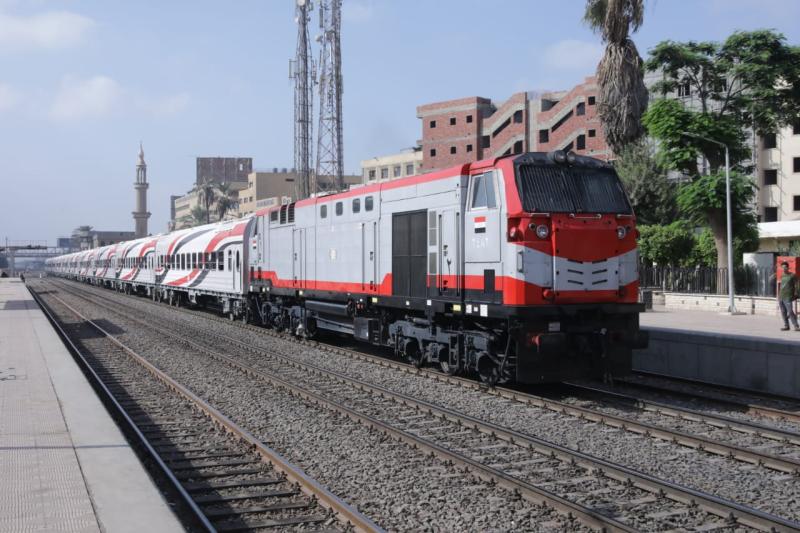السكك الحديدية: انتظام حركة القطارات بالتزامن مع أول أيام عيد الفطر المبارك