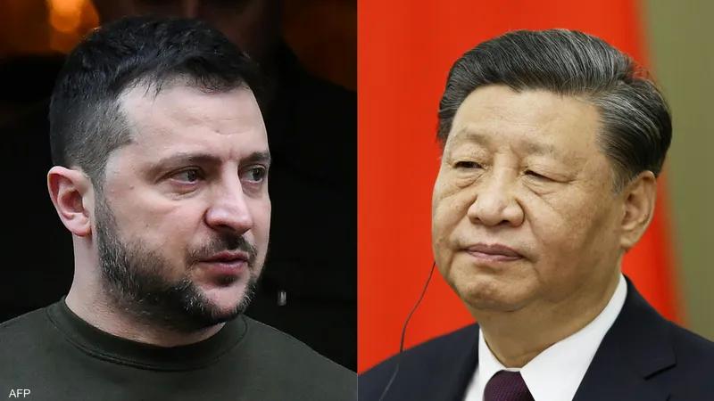 الرئيسان الصيني والاوكراني