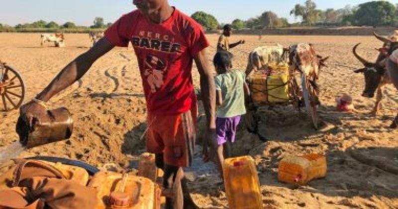 صورة لمظاهر الجفاف في شمالي نيجريا