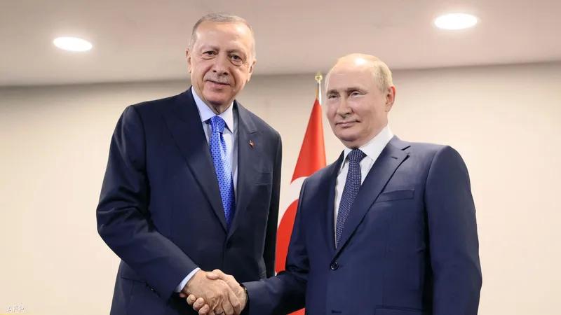 بوتين وصديقه اردوغان 