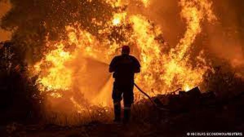 حرائق غابات في منطقة ”أكاماس” القبرصية