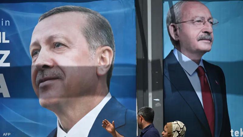 الرئيس اردوغان الفائز وغريمه الخاسر كليجدار اوغلو