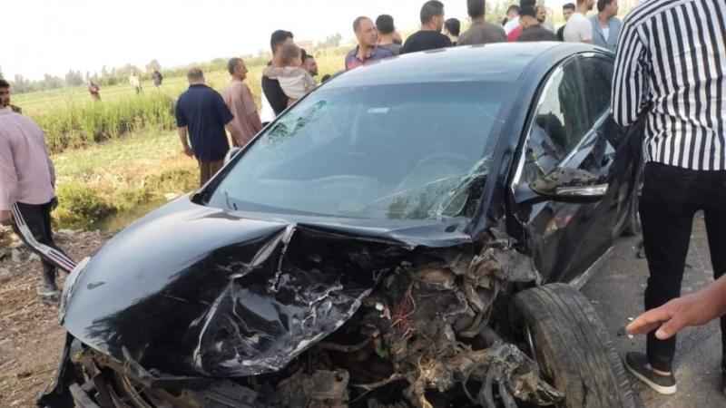 بالأسماء.. إصابة 6 أشخاص في تصادم سيارتين على الطريق الصحراوي بالمنيا