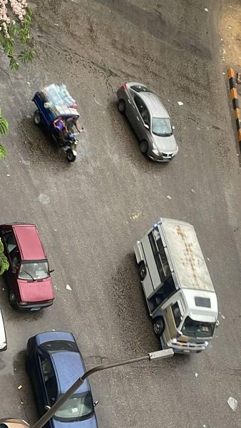 بالصور.. سقوط أمطار في شوارع المهندسين والجيزة