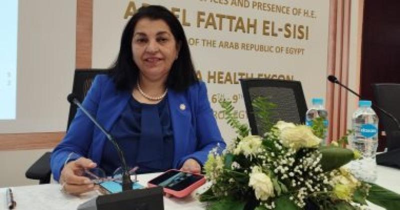 الدكتورة القصير ممثل الصحة العالمية في مصر