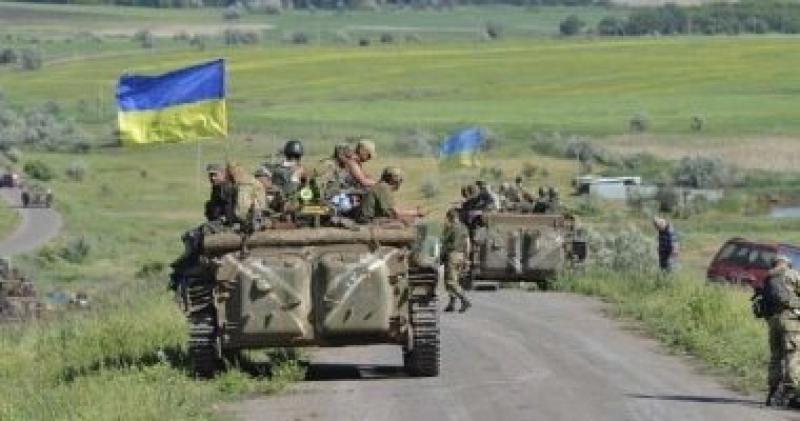 القوات الاوكرانية في الشرق
