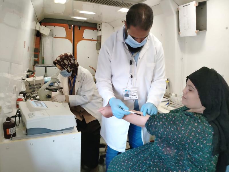 تقديم الخدمات الطبية لــ1818 مواطنا بقرية دير العذراء فى مركز سمالوط بالمنيا