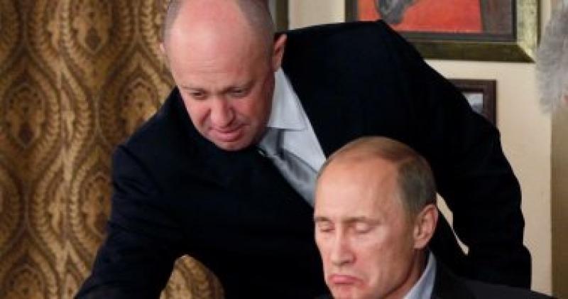 بوتين وطباخه وصديقه السابق بريجوجين