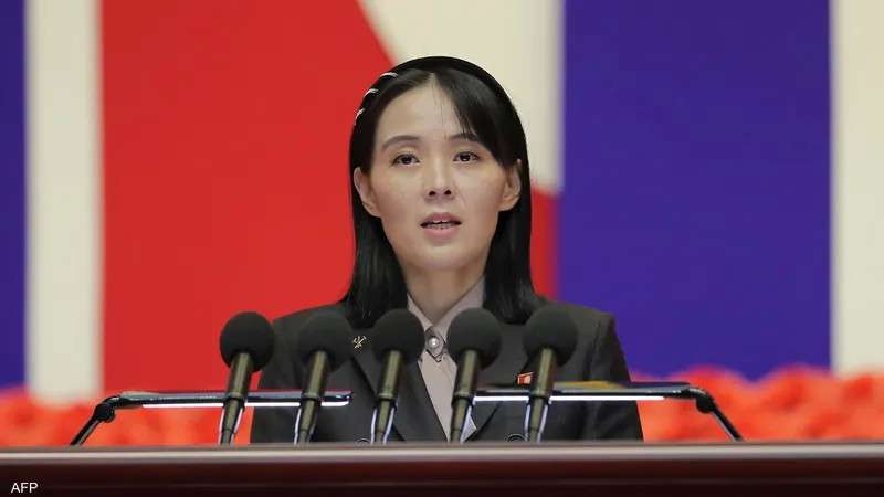 السيدة كيم يو جونج شقيقة زعيم كوريا الشمالية