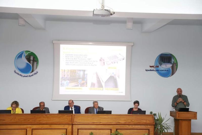 الصرف الصحي بالإسكندرية تعقد مؤتمر بعنوان ”تنمية الموارد المائية أساس التنمية المستدامة”