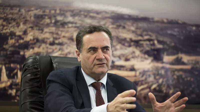 يسرائيل كاتس وزير البنية التحية الاسرائيلية