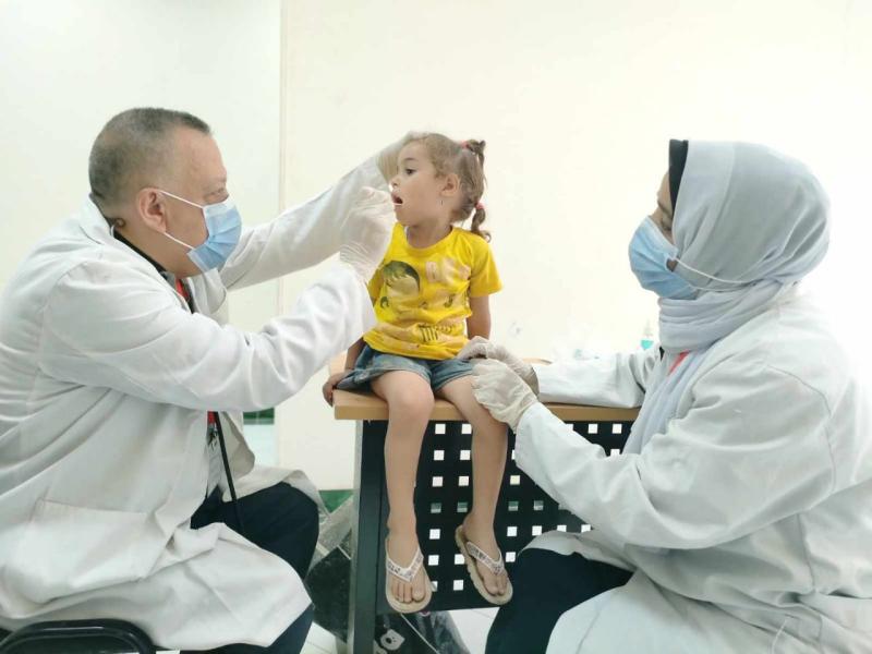 صحة المنيا تقدم خدمات طبية مجانية لـ 1548 مواطن خلال قافلة بقرية البراجيل بمركز ملوى