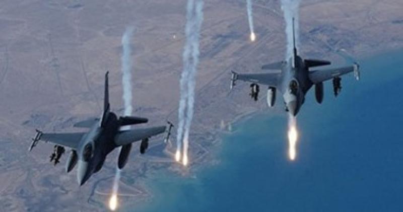 طيران التحالف الغربي فوق سوريا