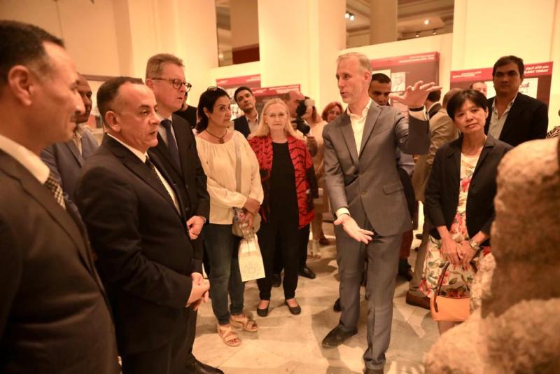 افتتاح معرض عن آثار مدينة قنتير بالمتحف المصري بالتحرير