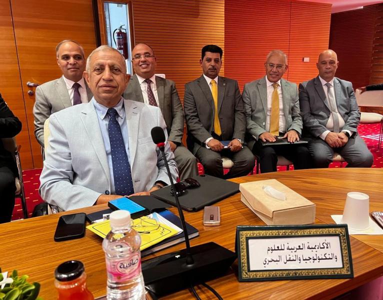 عبدالغفار يستعرض إنجازات الأكاديمية العربية في اجتماعات لجنة المنظمات للتنسيق والمتابعة