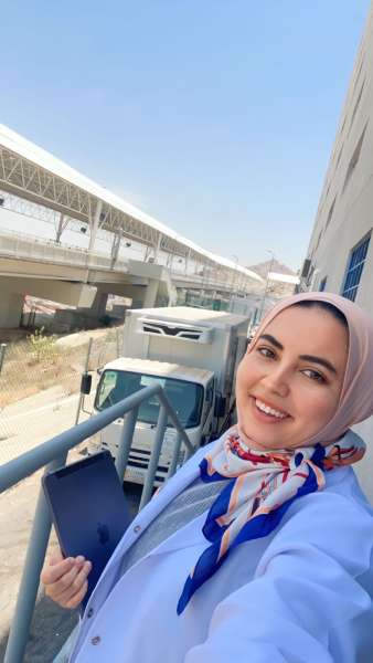 أول طبيبة ومشرف سلامة غذاء مصرية تشارك في موسم الحج