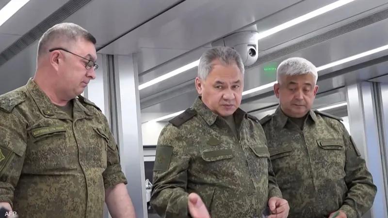 وزير الدفاع الروسي في الشرق الاوكراني