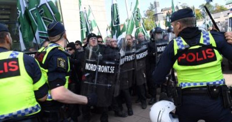 الشرطة السويدية في ستكهولم
