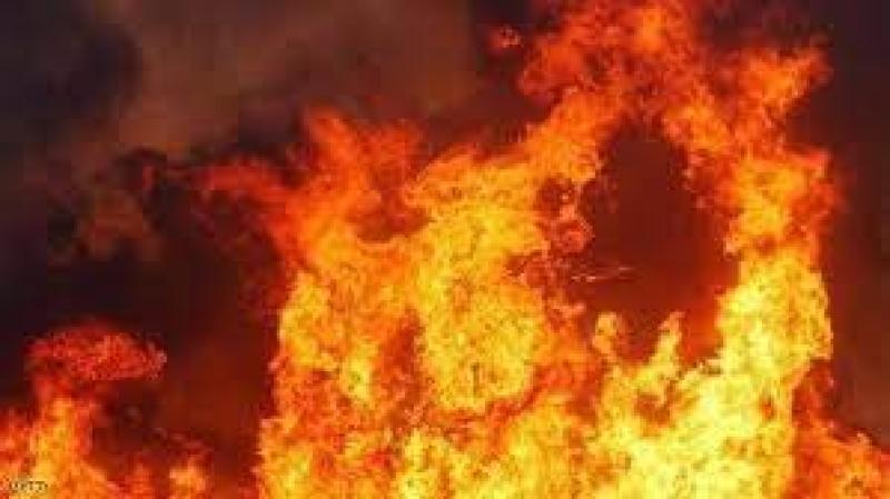 نقوق 6 رؤوس ماشية في حريق حظيرة بإحدى قرى المنيا