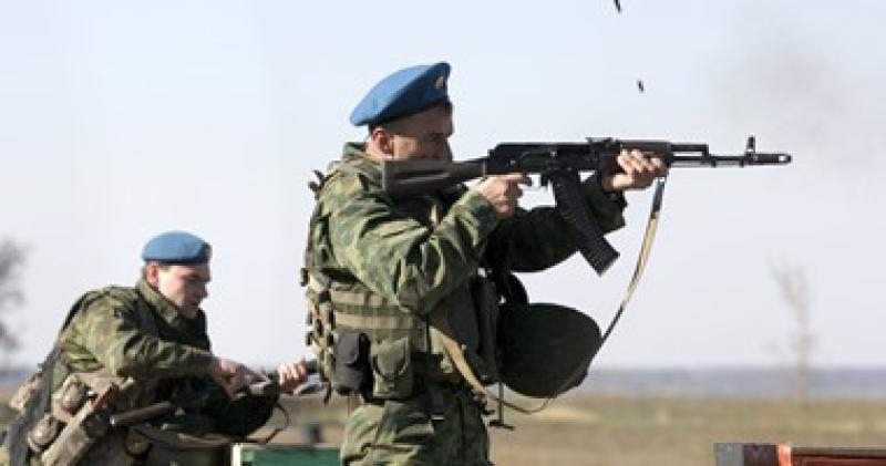 صورة للجنود الروس شرقي اوكرانيا