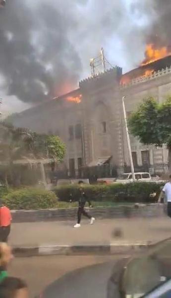 النيابة الإدارية تفتح تحقيق عاجل في حريق وزارة الأوقاف