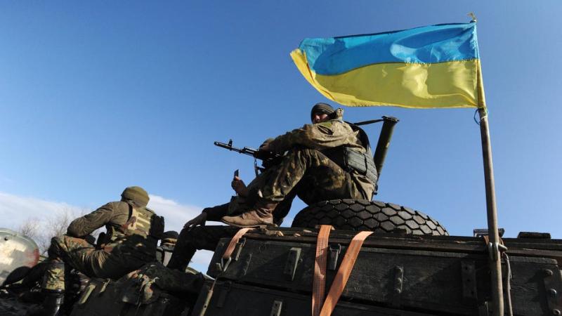 القوات الاوكرانية قرب خيرسون