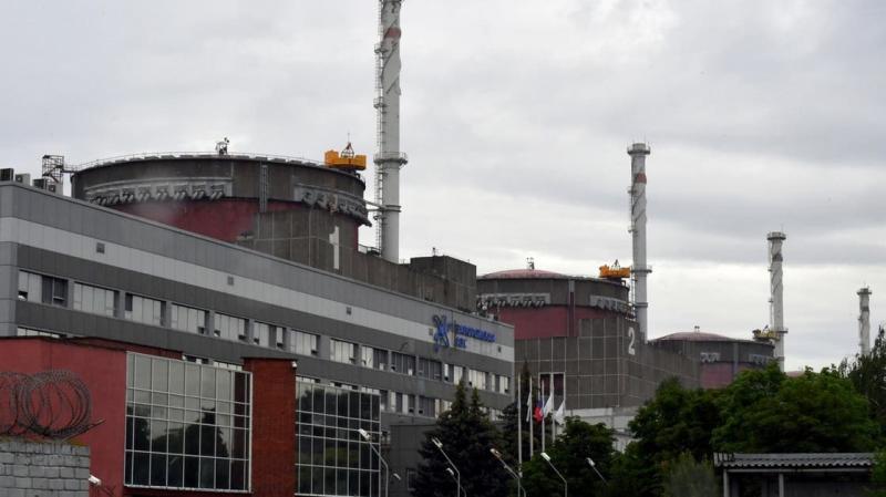 صورة لمحطة زابورجيا النووية في اوكرانيا