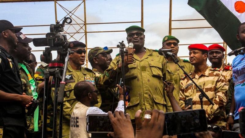 اعضاء المجلس العسكري الحاكم في النيجر