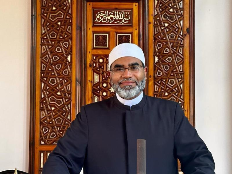 الدكتور فايد سعيد يشكر الدكتور عبد الكريم العيسي لجهوده في نشر  قيم الإسلام السمحة بقارة إفريقيا