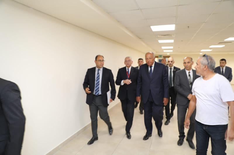 وزير الخارجية يشرف على المرحلة الأخيرة لعملية الانتقال إلى مقر الوزارة الجديد بالعاصمة الإدارية