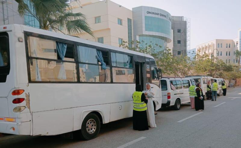 إجراء الكشف الطبي على 429 مريضاً ضمن القافلة الطبية لجمعية الأورمان بكفر الشيخ