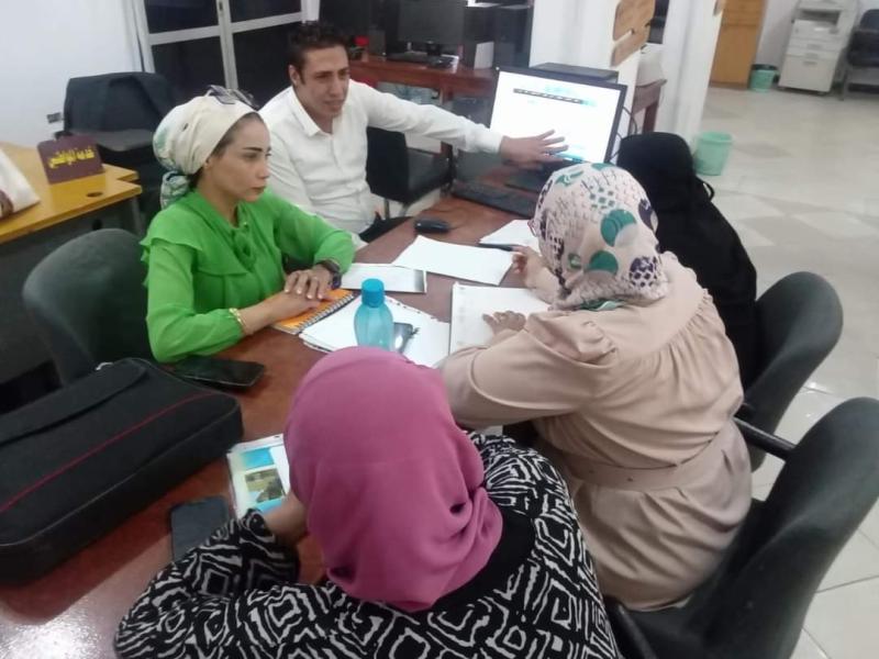 بدء فعاليات تدريب ورفع كفاءة مستوى العاملين بالمركز التكنولوجى بالقصير