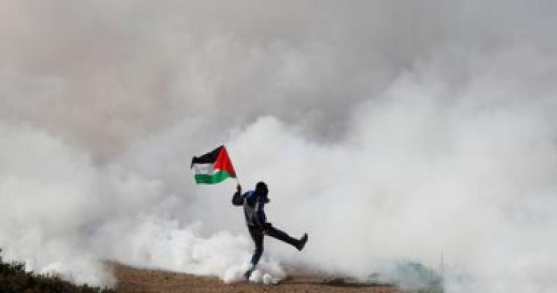 مواجهات بين الفلسطينيين العزل في كفر قدوم مع سلطات الاحتلال