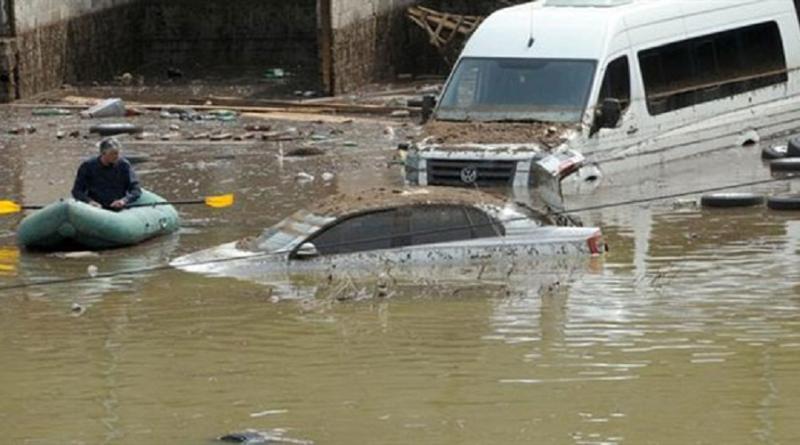 مصرع شخصين على الأقل بسبب فيضانات في جورجيا