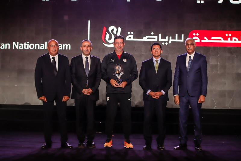 تكريم فيتوريا بحفل رعاة منتخب مصر