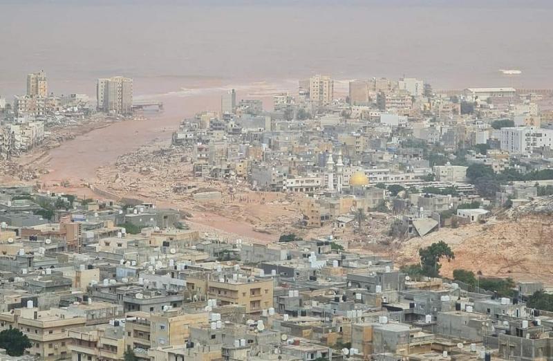 عضو غرفة طوارئ البيضاء الليبية: إعلان المدينة منكوبة وحظر التجول بسبب الإعصار ”دانيال”